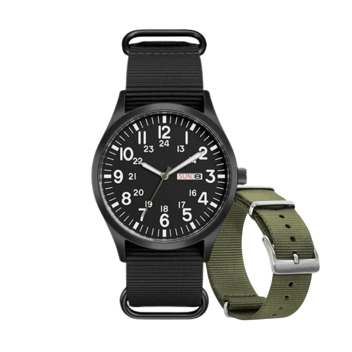 KRAVENOR SENTINEL BLACKOUT - (WATCH + EXTRA STRAP)